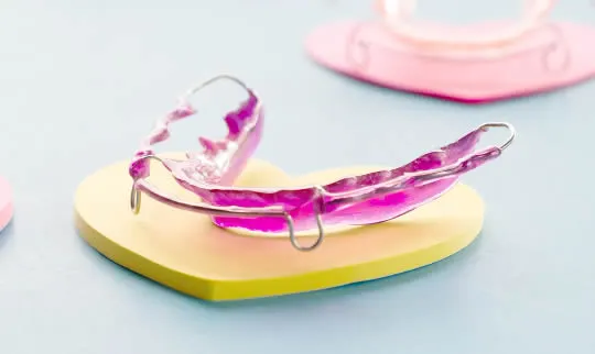 oral hygiene - retainer